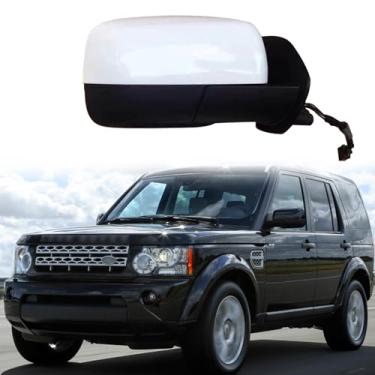Imagem de Espelho lateral do passageiro adequado para Land Rover Discovery 2010 2011 2012 2013 4 montagem de espelho lateral espelho retrovisor de reposição para carro dobrável elétrico, aquecimento, ajuste de