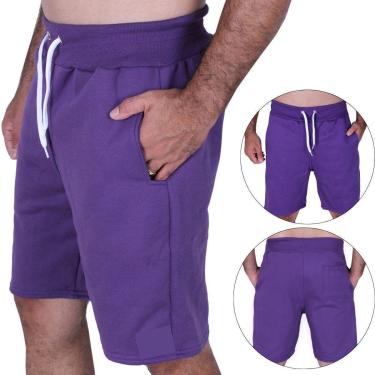 Imagem de Bermuda De Moletom Masculino Shorts Moleton-Masculino