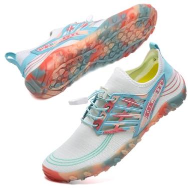 Imagem de WateLves Water Shoes – Meias aquáticas de secagem rápida para piscina, surfe, ioga, hidroginástica, Camuflagem verde, 10.5 Women/9 Men