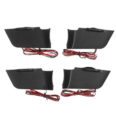 Imagem de Luz Interior da Porta do Diodo Emissor de Luz Alto Brilho, Decorativa, Substituição Interior áspera das Luzes do Punho da Porta para a Cor Azul do Gelo de Toyota Rav4 (Luz branca)