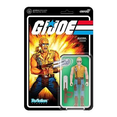 Imagem de Super7 G.I. Joe Buzzer - 3.75" G.I. Joe Action Figure with Accessory Classic Cartoon Collectibles and Retro Toys