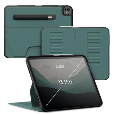 Imagem de Zugu Case Capa protetora fina para iPad Pro 13 (M4) 2024, com suporte para Apple Pencil, despertar/hibernar automaticamente, vários ângulos de visualização, capa para iPad Pro de 13 polegadas,