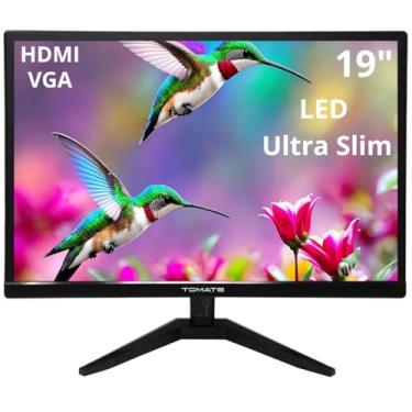 Imagem de Monitor Ultra Slim 19" HD 1440x900 8ms 60Hz HDMI/VGA Tela com Ajuste de Inclinação