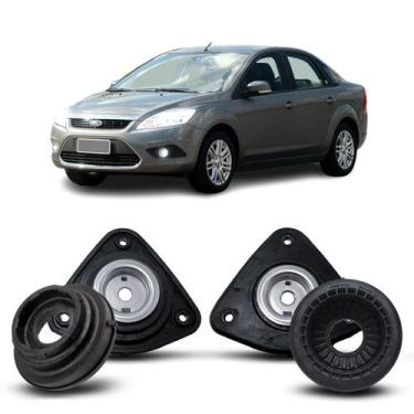 Imagem de Par Coxim Batente Rolamento Amortecedor Dianteiro Suspensão Dianteira 