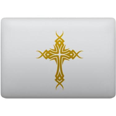 Imagem de Adesivo de Notebook Crucifixo Cristão - Melhor Adesivo