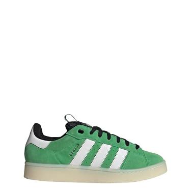 Imagem de adidas Tênis masculino Campus 00s, Verde semi gritante/branco-nuvem, preto, 42