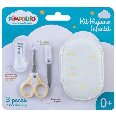 Imagem de Kit Cuidados Higiene Menicure Para Bebê Necessaire Pimpolho - anjo da 