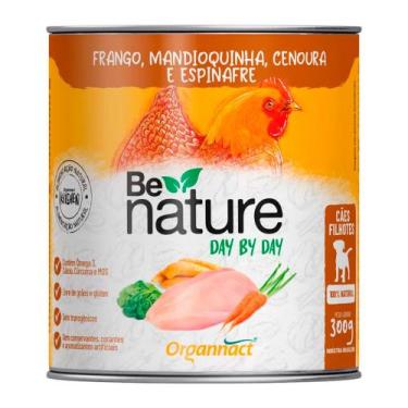 Imagem de Alimento Natural Organnact Be Nature Day By Day para Cães Filhotes Sab