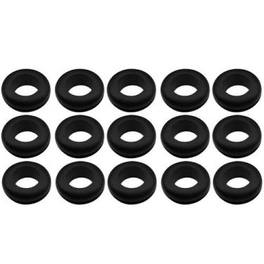 Imagem de Kit 50 unidades Anel Vedante Vedação Silicone Borracha Passa Fio Repos