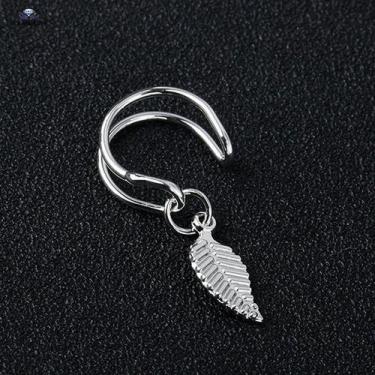 Imagem de Piercing Argola Orelha Falso Fake Dourado Prata Preto - De Castro joia