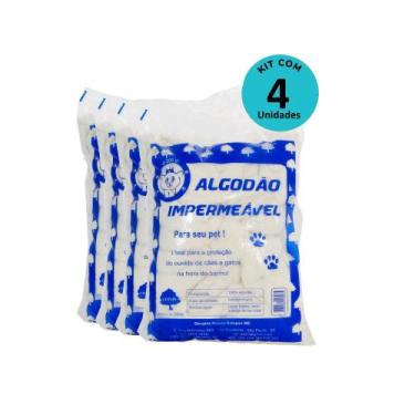 Imagem de Kit Algodão Hidrófobo Impermeável Cotlín 500g com 4 unidades