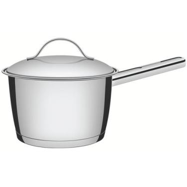 Imagem de Caldeirão Inox Tramontina Fundo triplo 2,1L 16cm Allegra 62657161, Ino