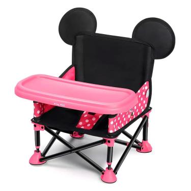 Imagem de Cadeira de Refeição Portátil Popcorn Minnie 6m a 15kg  - Multikids