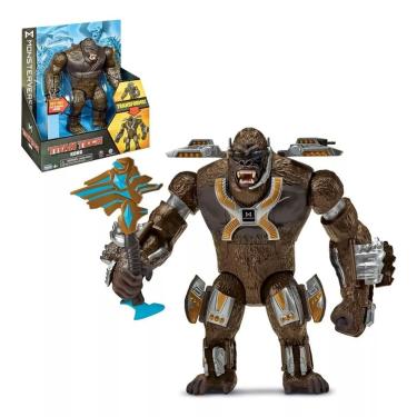 Imagem de Godzilla Vs Kong Titan Tech Monsterverse Transformação Batalha – Kong 20 cm - sunny