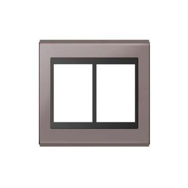 Imagem de  refinatto placa 4x4 6 pos concept preto / champanhe - weg