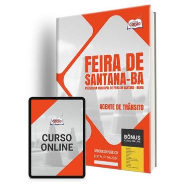 Imagem de Apostila Pref Feira de Santana BA 2024 Agente de Trânsito - Apostilas 