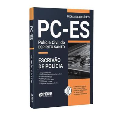 Imagem de Apostila PC-ES 2024 - Escrivão de Polícia - Nova Concursos