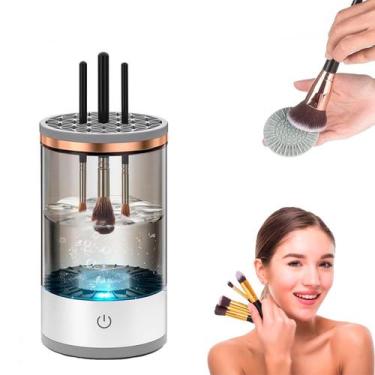 Imagem de Limpador Elétrico Para Pincéis de Maquiagem Usb - CORREIA
