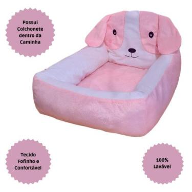 Imagem de Caminha Para Cachorro E Gato - Caminha Pet Com Cabeceira Tamanho G - L