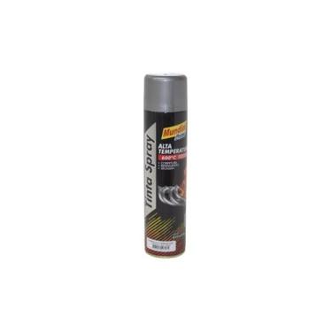 Imagem de Tinta spray aluminio (alta temperatura) - MUNDIAL PRIME