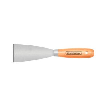 Imagem de Espátula Rígida Tramontina de Aço Carbono 6cm X 25cm Com Cabo de Madei