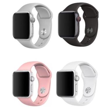 Imagem de Pulseira Sport Para iWatch Ajustável 38mm/40mm - B2T, 38-41mm, Preto