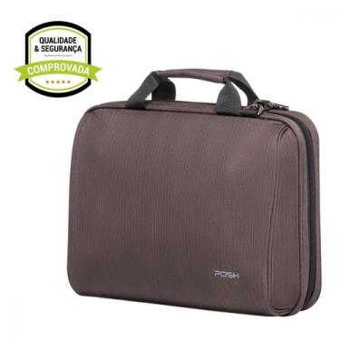 Imagem de Maleta Notebook 14 Antifurto Posh, Bolso Secreto, Zipper Safe, Resiste