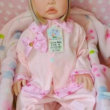 Imagem de Bebê reborn inteira em silicone que pode dar banho - Artesanal