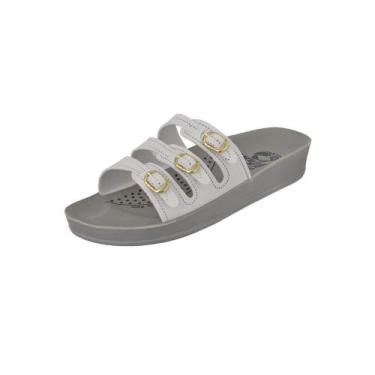 Imagem de chinelo ortopédico feminino sandalia  casual anti stress esporão confo