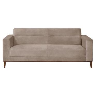 Imagem de Sof Living Udine 2 Lugares 1,40m Capucino - Bella Decorao