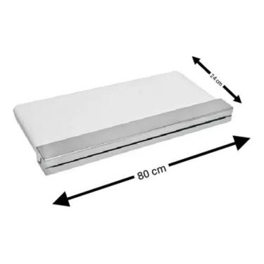 Imagem de Cascata De Embutir Em Fibra 80cm Com Bico Inox Para Piscinas