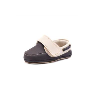 Imagem de Sapatinho Batizado Bebe Infantil Menino Mocassim 14 ao 20 - Seven Bras