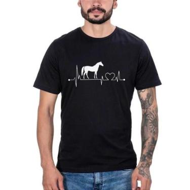 Imagem de Camiseta Country Masculina Algodão Estampada Manga Curta - Campero, G,