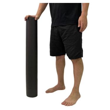 Imagem de Foam Roller Dafoca 90cm Liberação Miofascial EVA DF1063 Preto Dafoca -