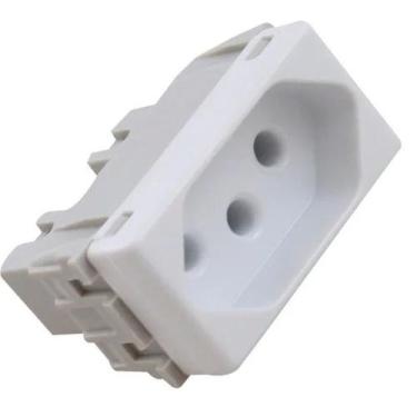 Imagem de Modulo tomada 2p+t 20a liz br - Tramontina