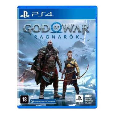 Imagem de God of War Ragnarok PS 4 Dublado em Português Mídia Física Lacrado - S