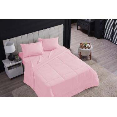 Imagem de Edredom liso queen size avulso 100% algodão percal 200 fios - COTRIM C