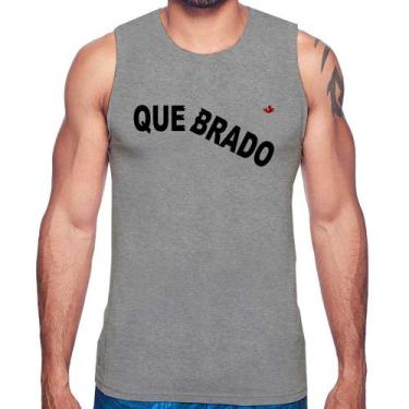 Imagem de Regata Quebrado - Foca na Moda, Cinza, G