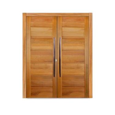 Imagem de Portal de Entrada BBB em Madeira Maciça Tauari Mapaf, 160cm x 210cm