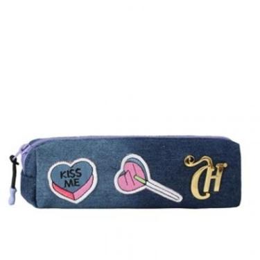 Imagem de Estojo Capricho Patches Apliques Azul 11013 DMW (SKU 13370)