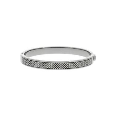 Imagem de Bracelete Minimalista Elegante Pai Nosso - GEMERSON BIJOUX, Prata