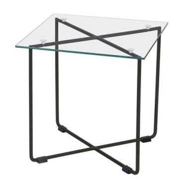 Imagem de Mesa de Centro Quadrada Penélope Preta - Criativa Móveis