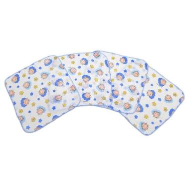 Imagem de 10 Fraldinha De Boca + 10 Fralda Pano Grande - Cebolinha - Dugu