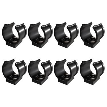 Imagem de Kit 8 Abraçadeira Impacto Cano Tubo 25mm 3/4'' Preta Estrela