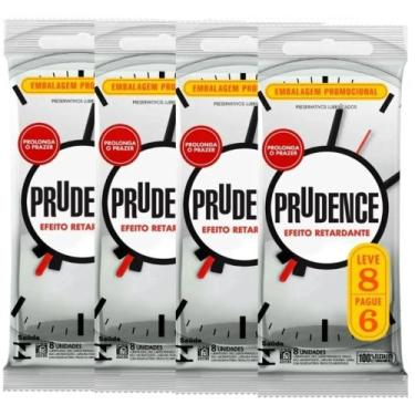 Imagem de 32 Camisinhas Preservativo Prudence Efeito Retardante
