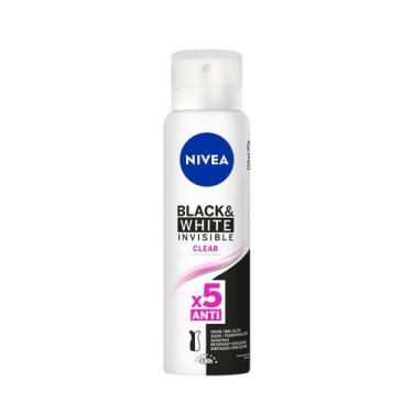 Imagem de Desodorante Aerossol Nivea Invisible Black&White Clear 150ML