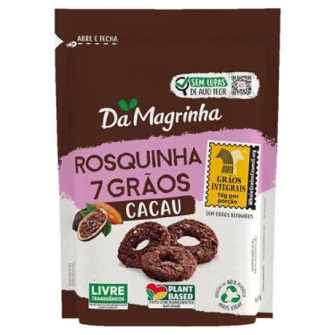 Imagem de Biscoito Rosquinha Da Magrinha 7 Grãos Cacau Pouch 120g