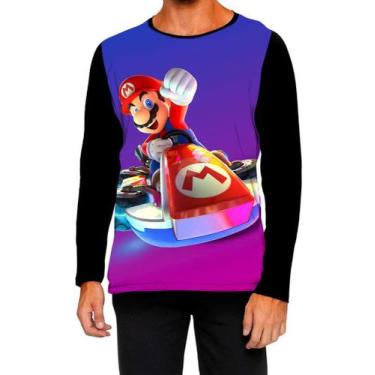 Imagem de Camiseta Manga Longa Ads Super Mario Luigi Mario boss 2 - Fabriqueta, 