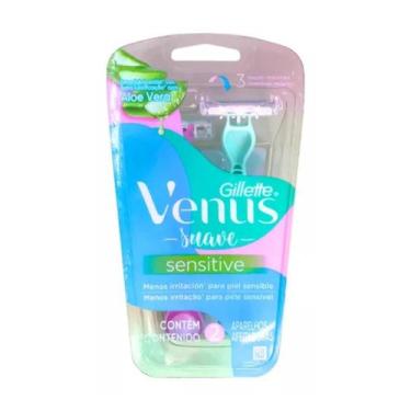 Imagem de Aparelho Feminino Venus Sensitive Gillette Com 2 Unidades - Gillette V