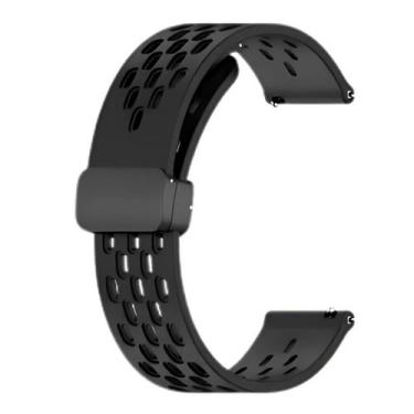 Imagem de Pulseira Poolsy Pull Silicone 20mm 22mm Relógio Inteligente Digital e 